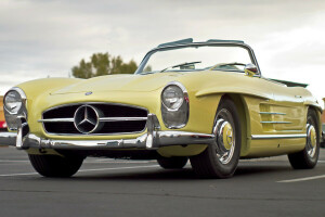 300 SL, Classic, retro, Fronten