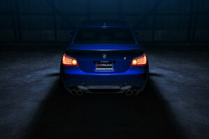 angel, BMW, car, E60, eyes, Rear, sport, view