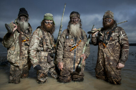 Camouflage, Firearms, hunting, swamp