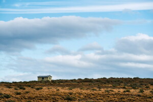 campo, casa, el cielo