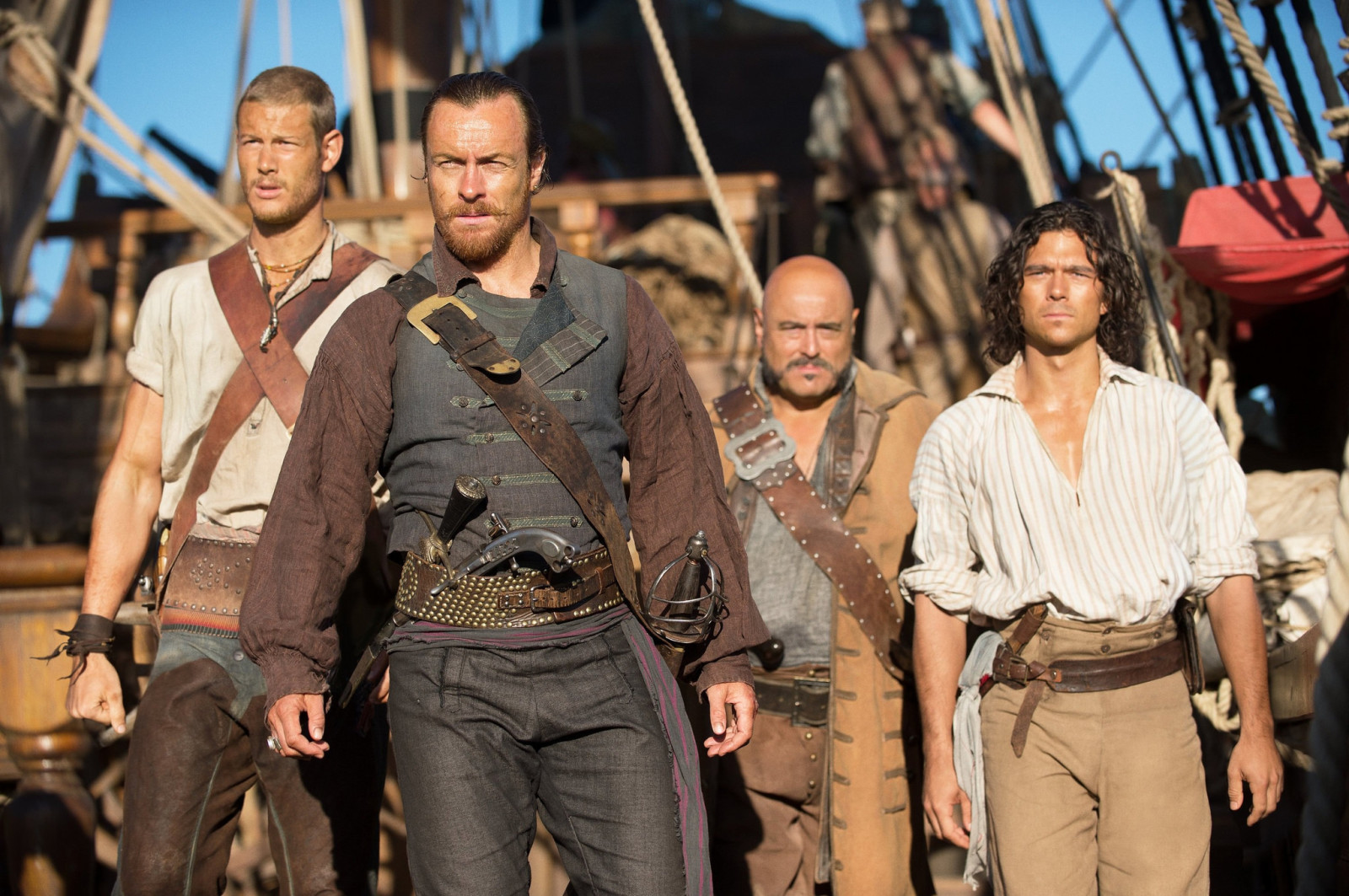 seriene, Pirates, svarte seil, Toby Stephens