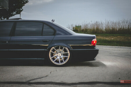 7il, BMW, Boomer, e38, Stance, tuning