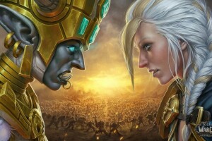 Alliance, Slag om Azeroth, pige, human, Jaina Proudmoore, MAG, Mage, mennesker