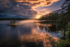 Noorwegen, RINGERIKE, Het eiland