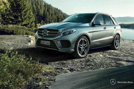 2015, двухместная карета, GLE-класс, Мерседес Бенц, W166