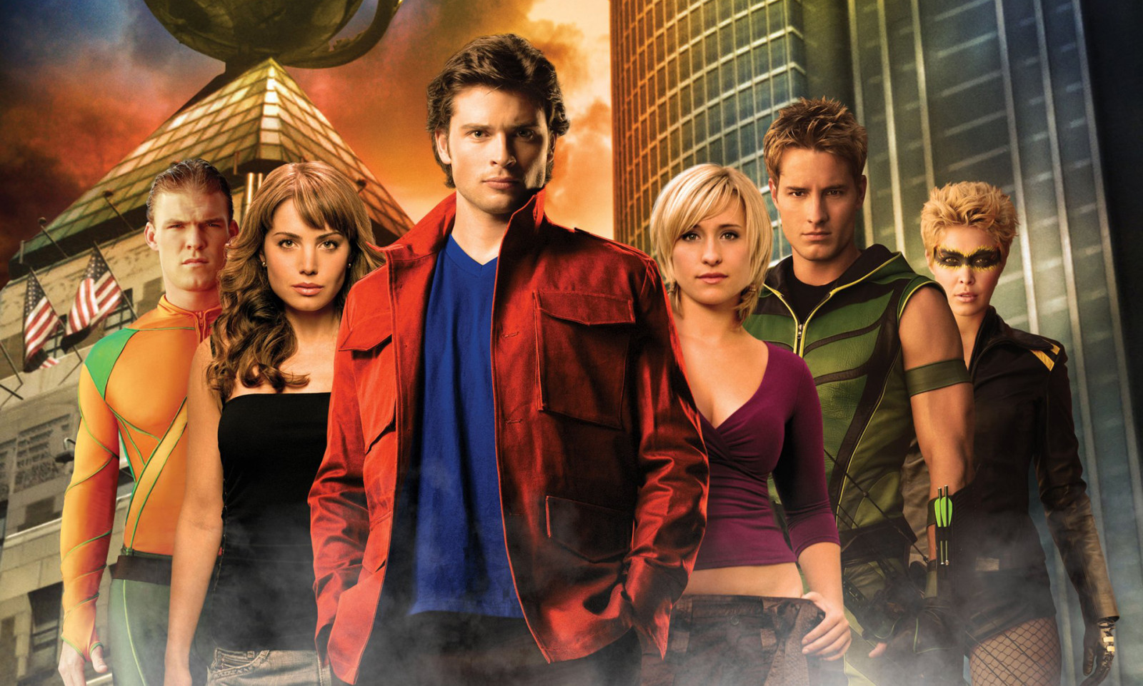 Tom Welling, Clark Kent, Oliver queen, Lois Lane, Smallville, Erica Durance, Allison Mack, Chloe Sullivan