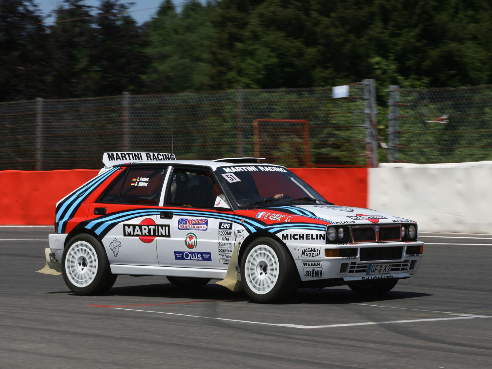 Rychlost, Shromáždění, Delta, Lancia, integrale