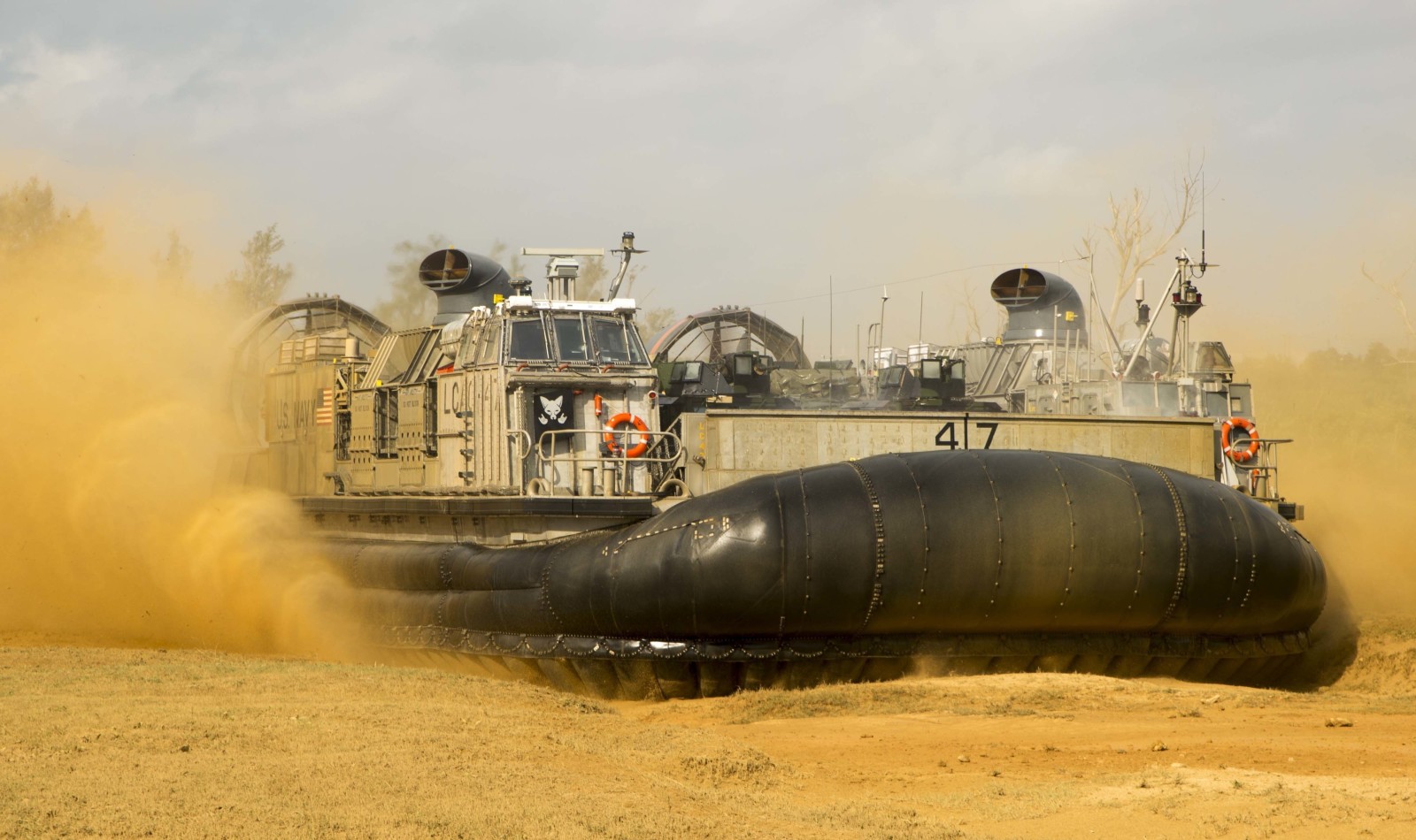 kıyı, gemi, hava, yastık, hovercraft