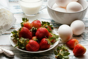 berry, dessert, egg, eggs, Emi, flour, milk, Pie