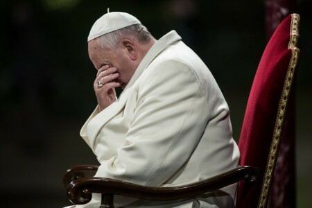 Jorge Mario Bergoglio Sívori, Pope Francis, pose