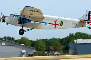 hélice, rétro, l'aérodrome, l'avion, la montée