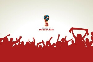 2018, FIFA, Amerikaans voetbal, logo, mensen, Rusland, Rusland 2018, sport