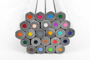 colorate, farget, dots, matite, blyanter