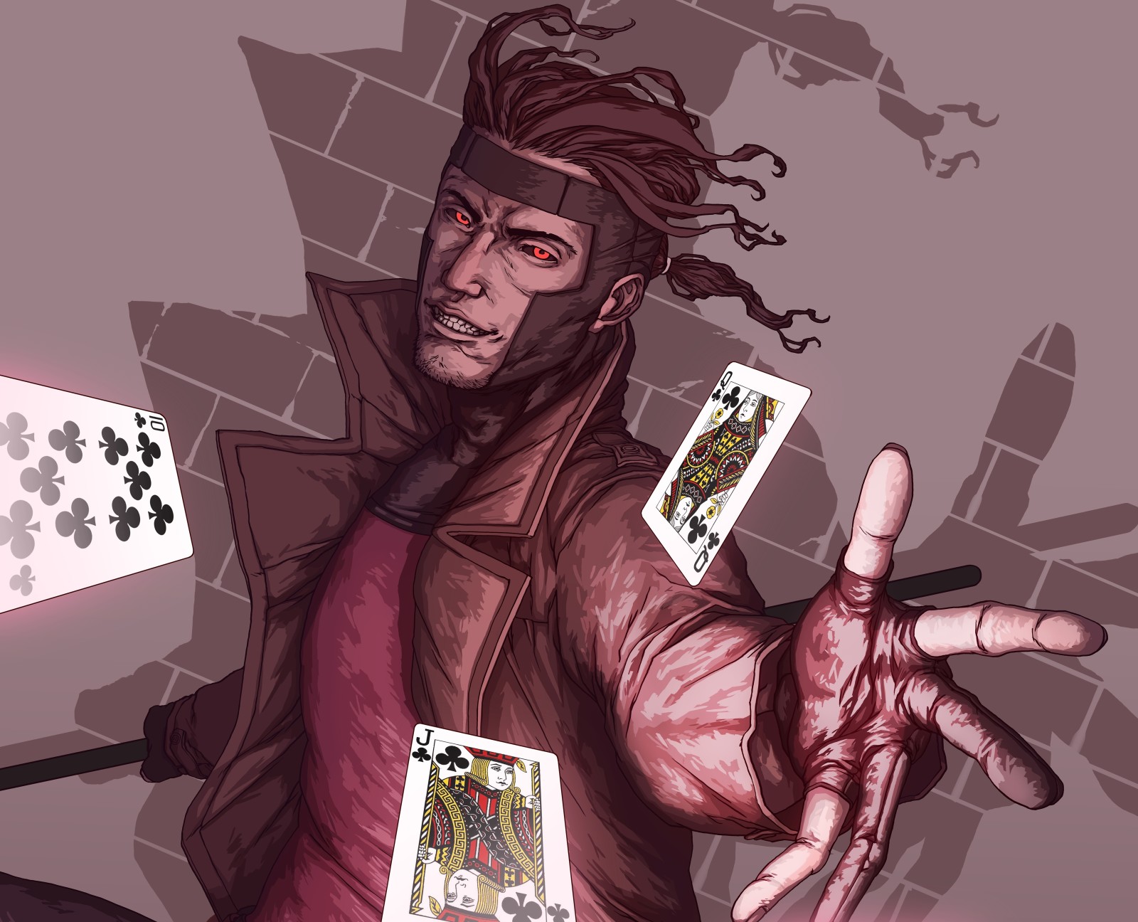 mutant, Kartu, Marvel Comics, X-Men, Gambit