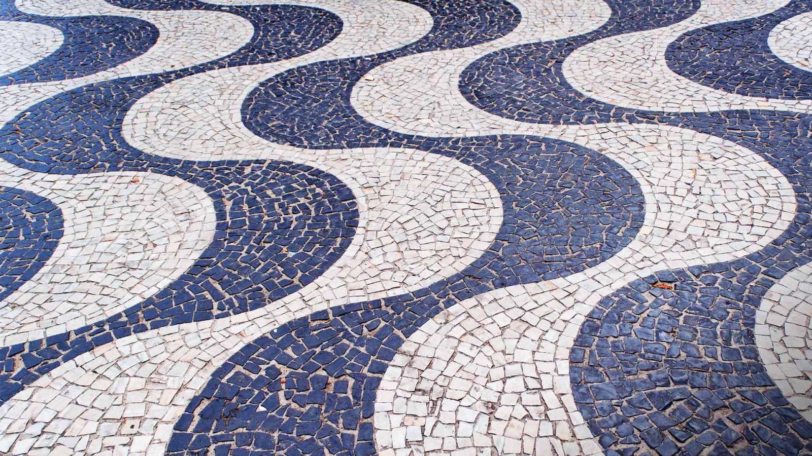 street, wave, the sidewalk, Brazil, Rio de Janeiro, Copacabana