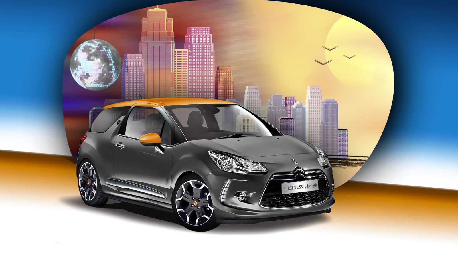 arka fon, Citroen, DS 3