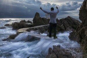 Music, people, sea