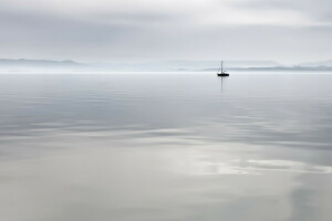 Boot, See, Landschaft