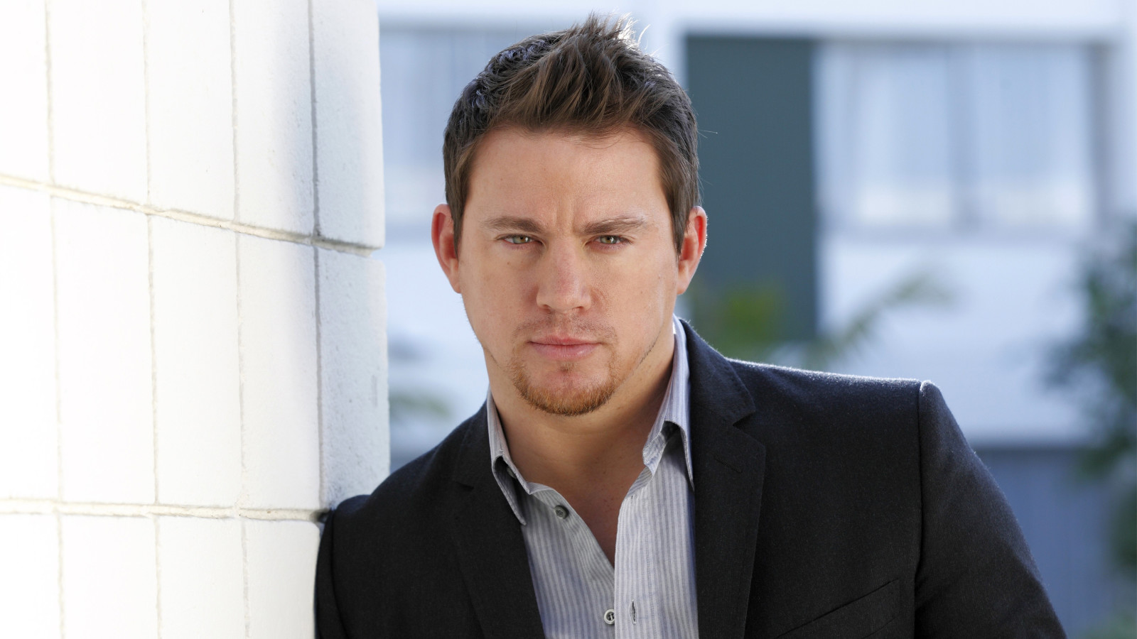 portret, actor, costum, cămaşă, sacou, Channing Tatum