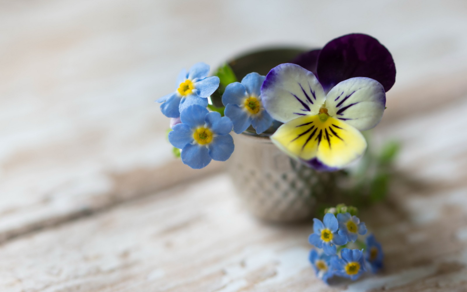 baggrund, blomster, buket