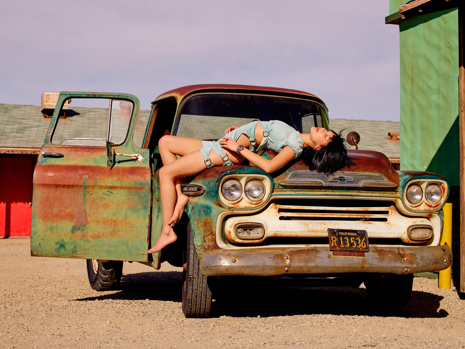 amore, auto, servizio fotografico, 2016, Bella Hadid