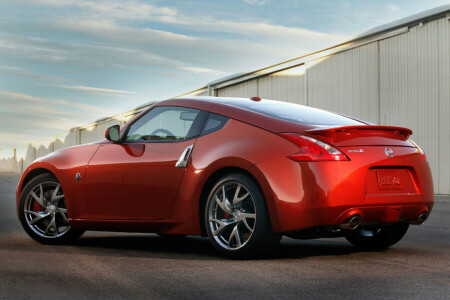 350Z, cupeu, Nissan, curte