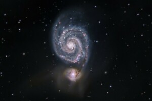 Galaxis, in der Konstellation, M51, Die Hunde des Krieges, Whirlpool