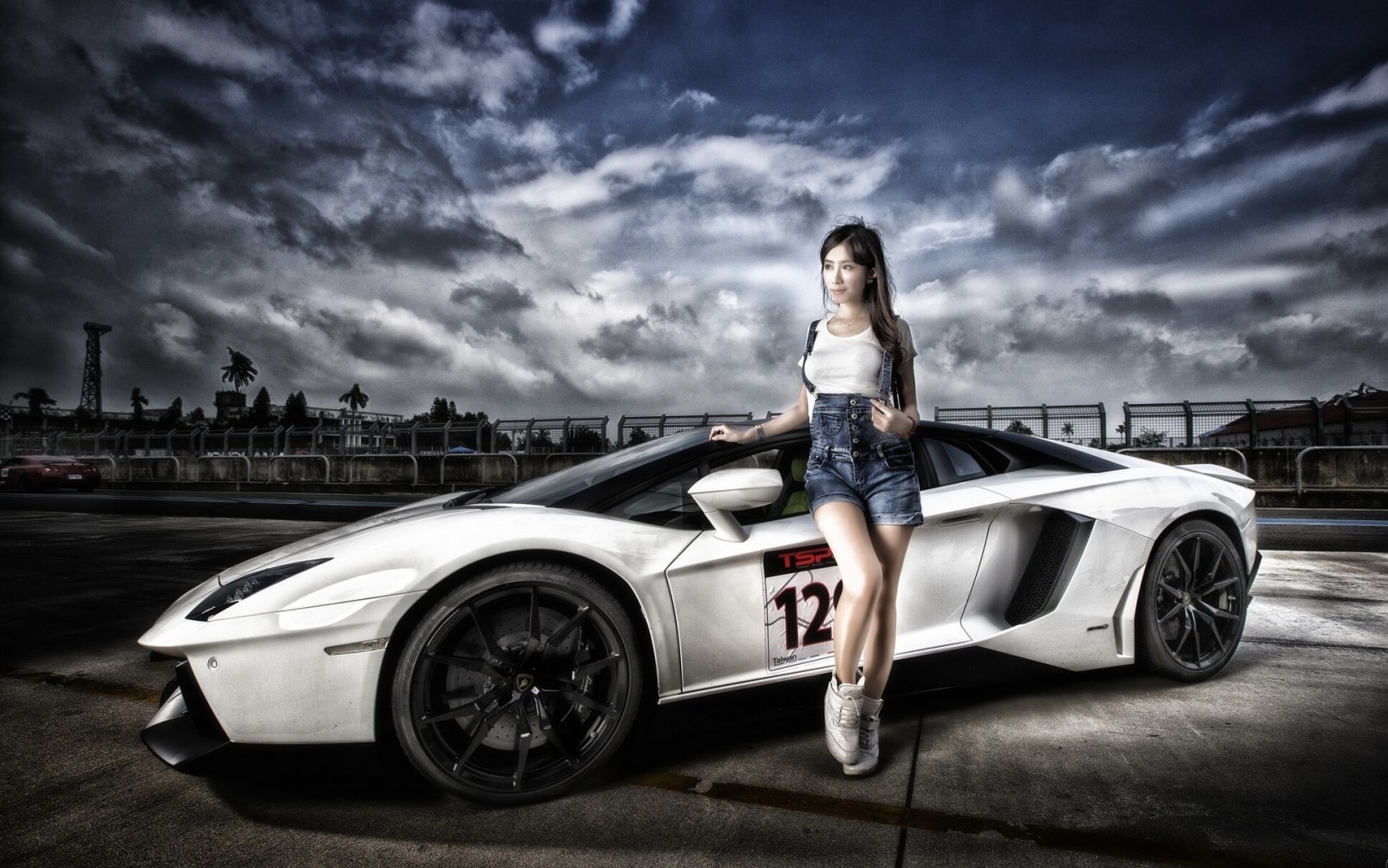 Lamborghini, supersamochód, Aventador, Model, Samochód sportowy, azjatyckie