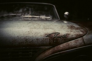 auto, cuerpo, coche, antiguo, Plymouth, retro, oxidado