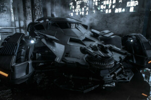 auto, Batmobile, Borno, Maskinpistol