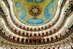 Brésil, salle, Manaus, théâtre