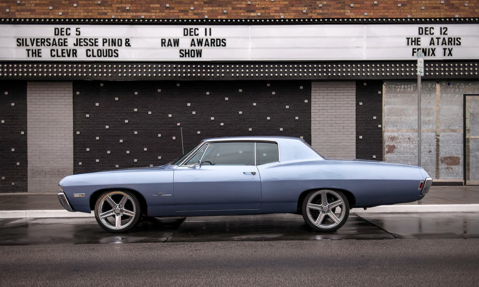 Klassisch, retro, Chevy, Impala