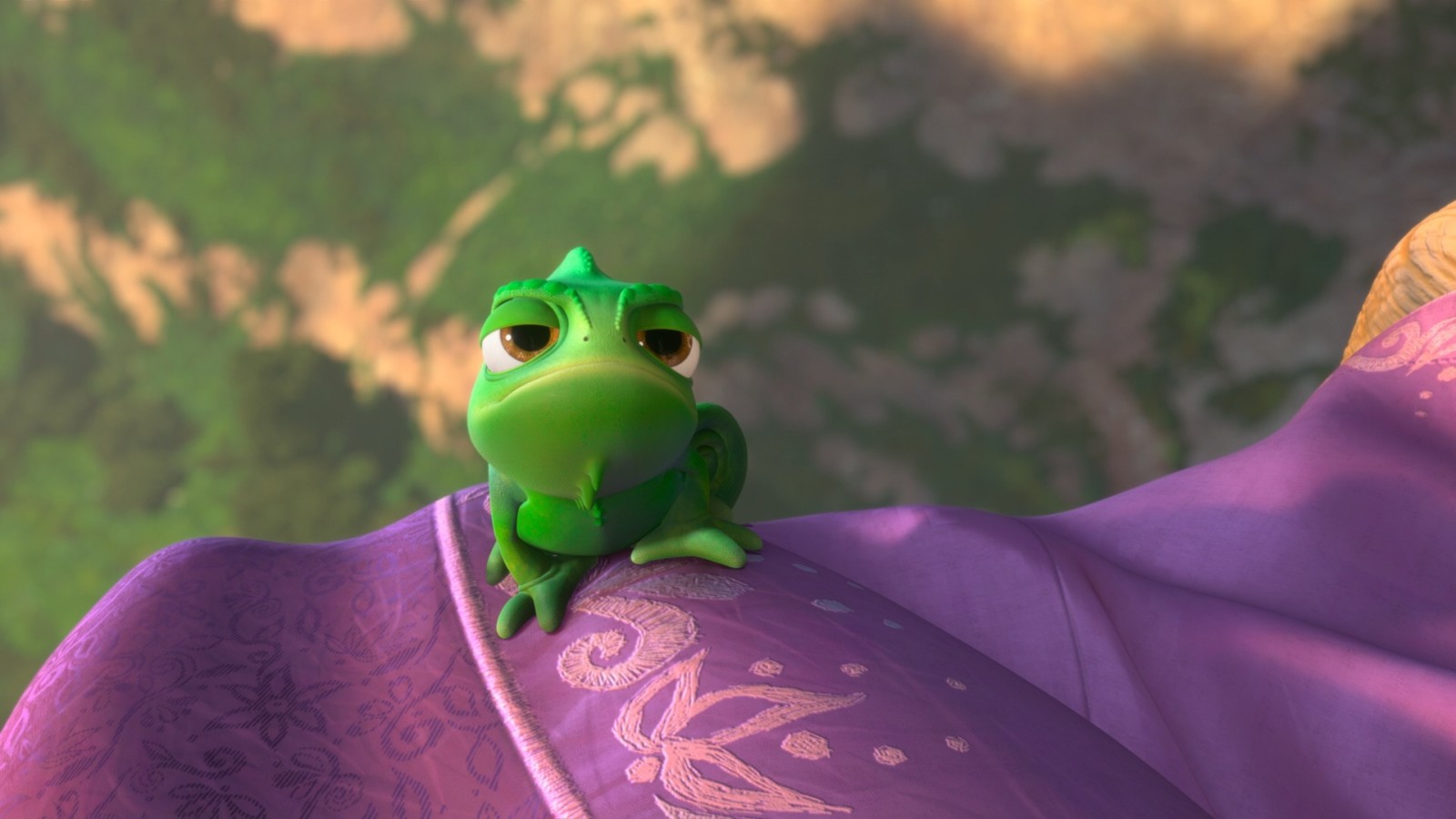 chameleon, Rapunzel, Pascal