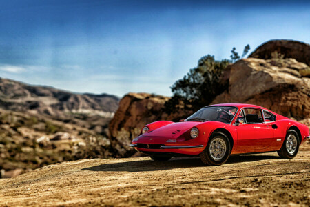 1969, 246 GT, dino, Ferrari