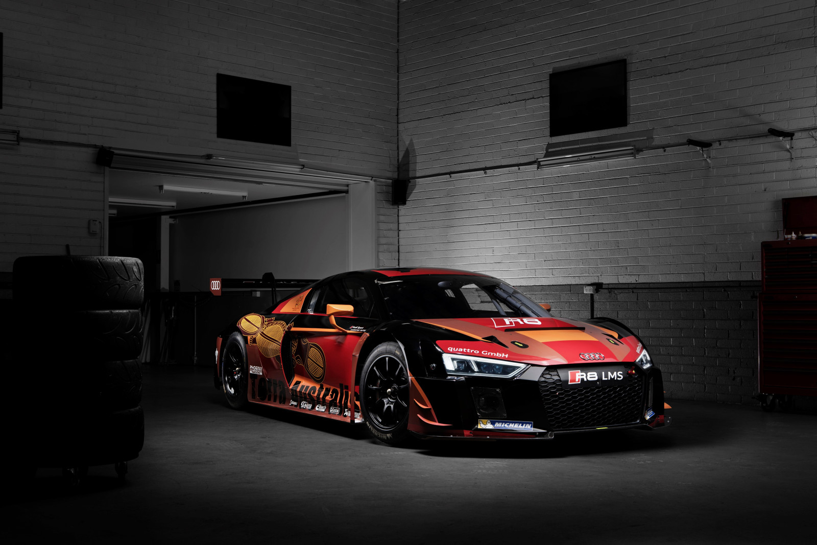 supersamochód, Audi, sport, LMS