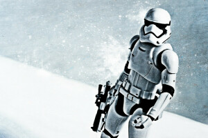 snow, Stormtrooper, weapons, winter