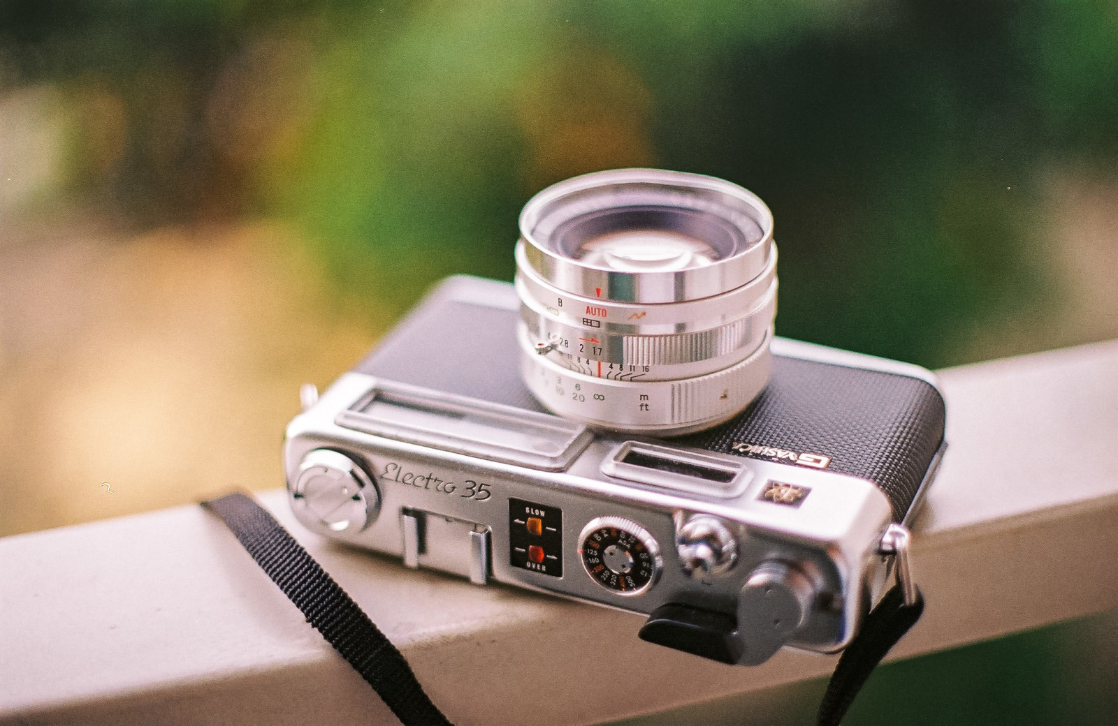 bokeh, čočka, Yashica, Elektro 35