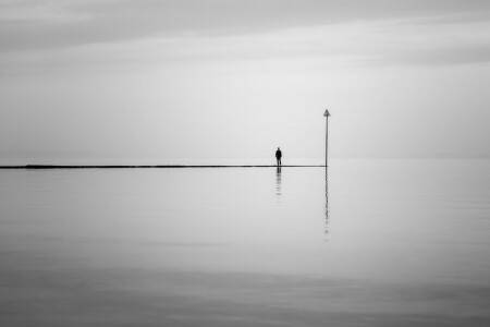 background, people, sea