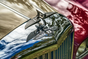 Bentley, emblema, Reja, retro