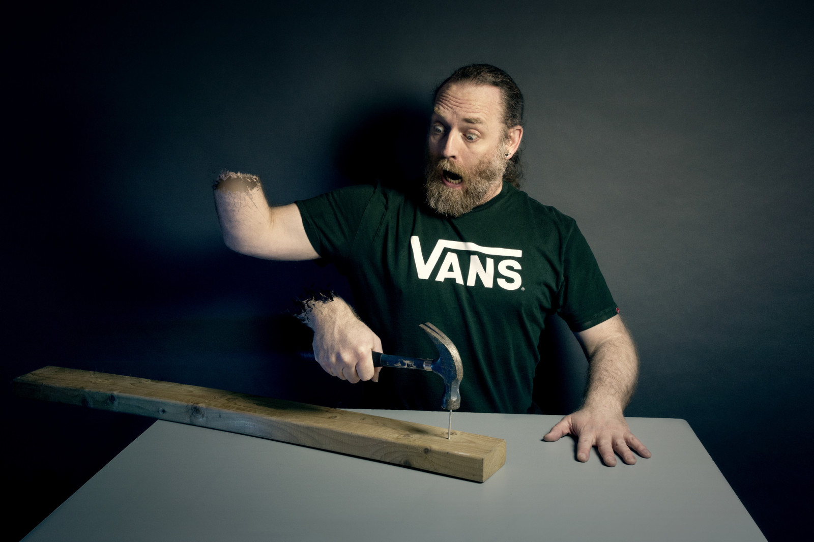 hånd, mennesker, Hammer