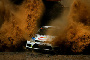 Guado, Polo, Rally, schizzare, Volkswagen, wrc