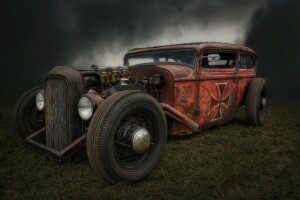 Hot Rod, Rat Rod, retro