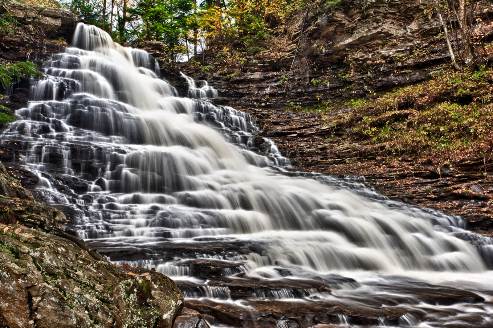 vandfald, Pennsylvania, Ricketts Glen State Park