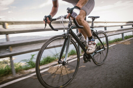 bicicleta, Ciclismo, piernas, Hombre