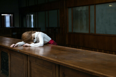 braid, despair, girl, Sandra Plajzer