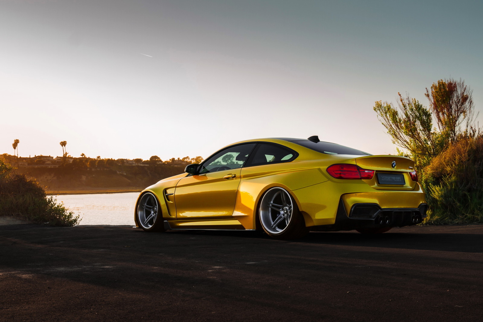 bil, BMW, F82, inställning, Vorsteiner, GTRS4