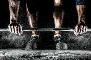 Crossfit, ben, muskler, makt, talkum