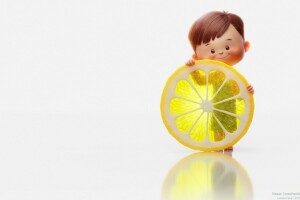 arte, ragazzo, figli di, Limone, Ragazzo limone, umore, Nazar Noschenko, interpretazione