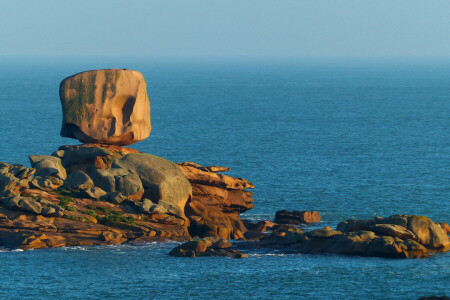 Natur, Felsen, Meer, Steine