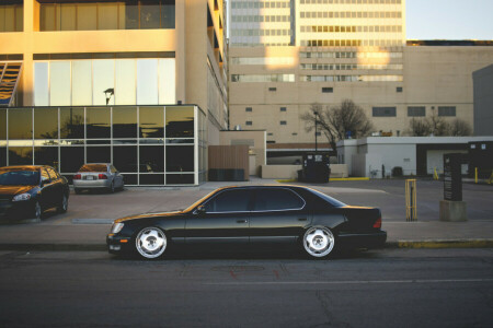 Lexus, LS400, Stance, tuning